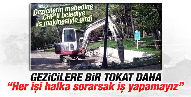 Murat Hazinedar'dan Abbasağa Parkı çıkışı