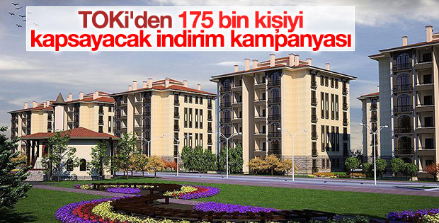 TOKİ'den indirim kampanyası