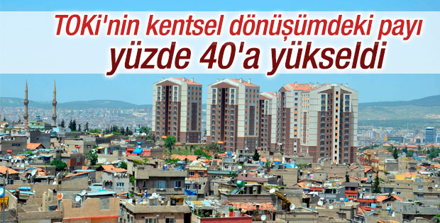 TOKİ 54 ilde dönüşümle 240 bin konut inşa ediyor