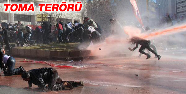 Ankara'da polis müdahalesi