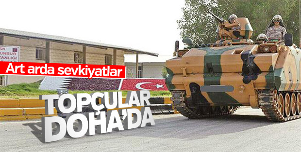 TSK'dan Katar'a askeri sevkiyat devam ediyor