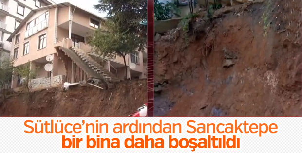 İstanbul'da bir bina daha yıkılmaya karşı boşaltıldı