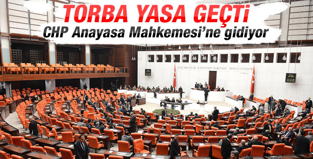 Torba Yasa kabul edildi