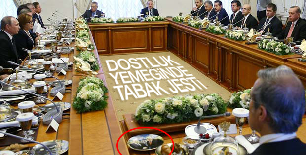 Türk ve Rus heyetleri çalışma yemeğinde buluştu