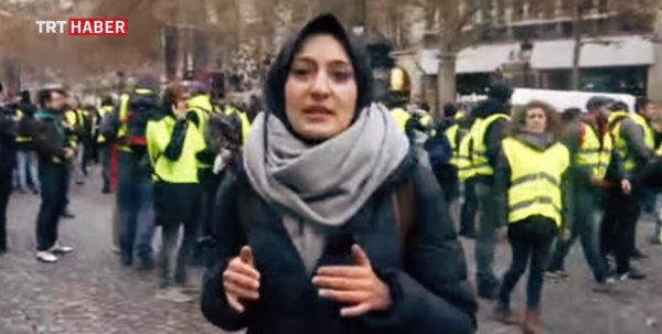 TRT World Paris'ten canlı yayında