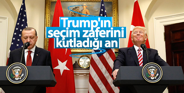 Erdoğan tebrik etti, Trump'ın yüzü güldü