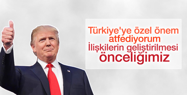 Başbakan Yıldırım'dan Trump'a tebrik telefonu