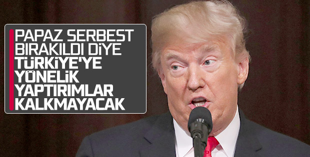 Trump: Brunson için anlaşma yapılmadı