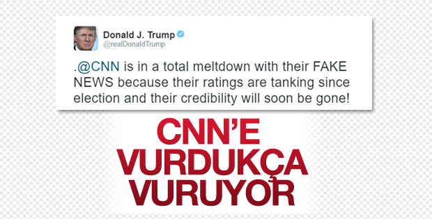 Trump'tan CNN'e bir tepki daha