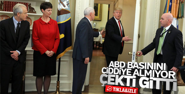 Trump Flynn sorularını dinlemedi