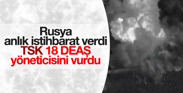 TSK Rus istihbaratıyla 18 DEAŞ yöneticisini öldürdü