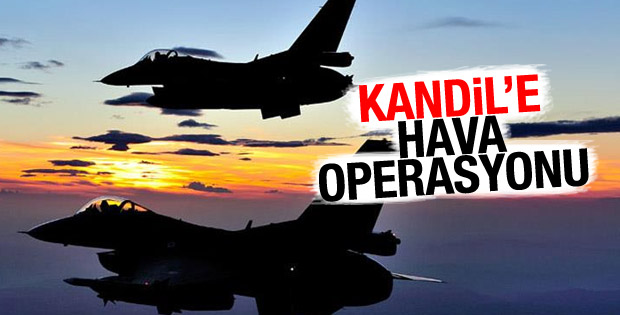 TSK'dan Kandil'e hava harekatı