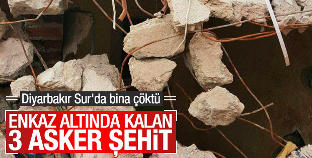 TSK: Enkaz altındaki 3 asker şehit oldu