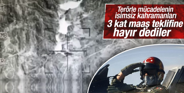 TSK'nın pilotları yüksek maaşı reddediyor