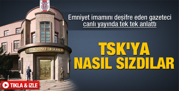 Sabah İstihbarat Müdürü: TSK'nın yüzde 10'u Cemaat'ten - izle