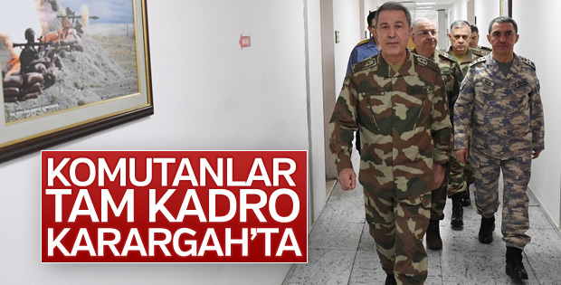 Zeytin Dalı Harekatı'nı Hulusi Akar yönetiyor