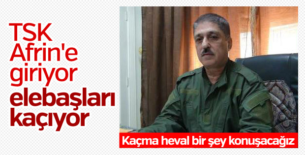YPG/PKK elebaşları Afrin'den kaçıyor
