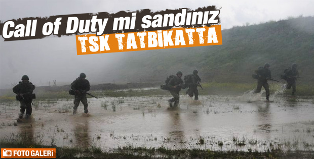 TSK'nın tatbikatından nefes kesen kareler