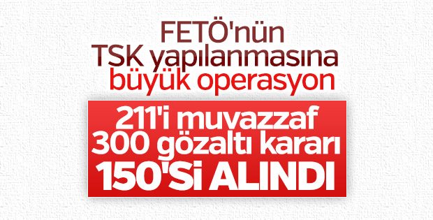 İstanbul merkezli FETÖ operasyonu