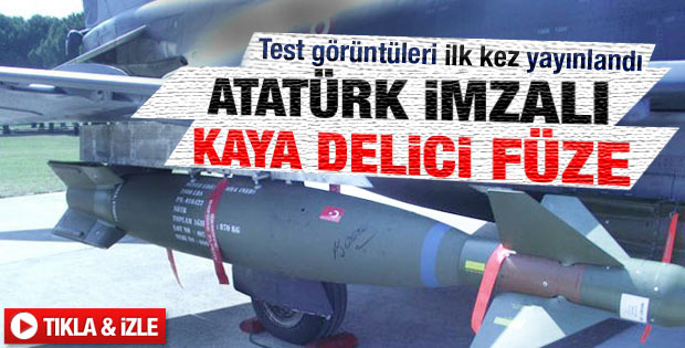 TÜBİTAK'tan sığınak füzesi