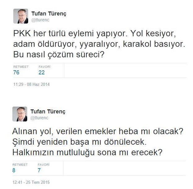 Tufan Türenç Hürriyet'ten kovuldu