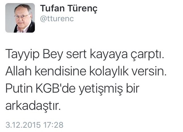 Tufan Türenç Hürriyet'ten kovuldu