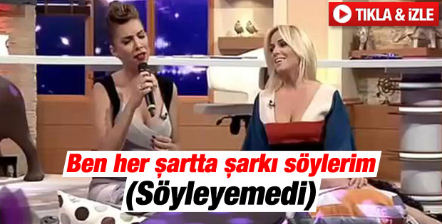 Tuğba Özerk'i zorlayan canlı performans - İzle