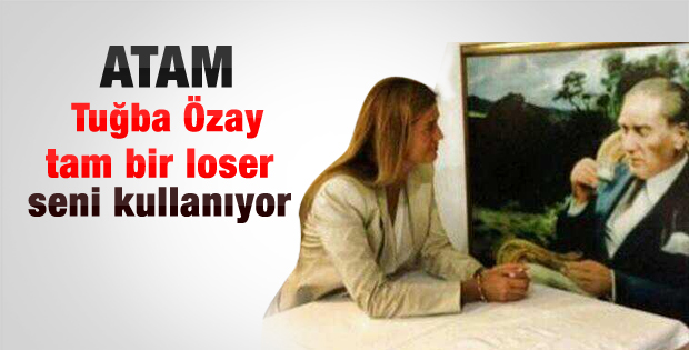 Tuğba Özay Atatürk'le röportaj yaptı