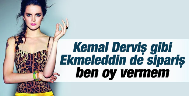 Tuğçe Kazaz: Ekmeleddin İhsanoğlu’na oy vermem İZLE