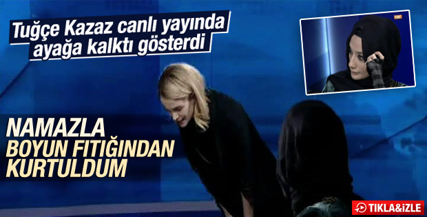 Tuğçe Kazaz: Namaz kılarak boyun ağrılarımdan kurtuldum