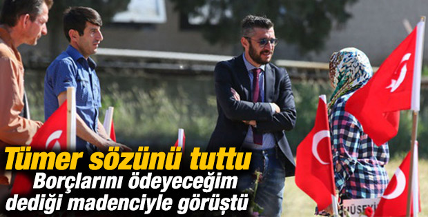Tümer Metin Soma'yı ziyaret etti