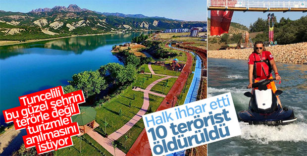 Tunceli'de 10 PKK'lı öldürüldü