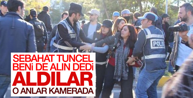 Sebahat Tuncel gözaltına alındı