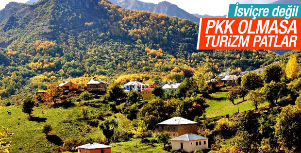Tunceli muhteşem doğasıyla büyülüyor