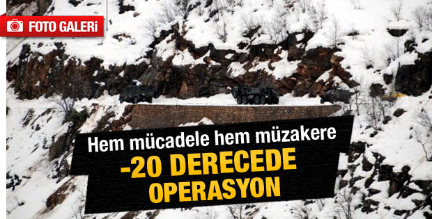 Tunceli'de -20 derecede operasyon - Galeri