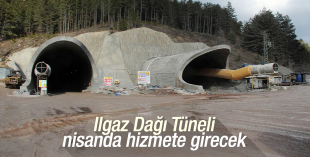 Ilgaz Dağı Tüneli'nde sona gelindi