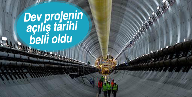 Avrasya Tüneli Aralık'ta hizmete açılacak