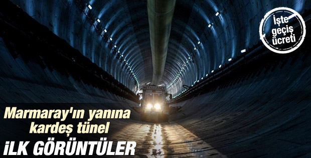 Avrasya Tünelinde 850 metreye ulaşıldı