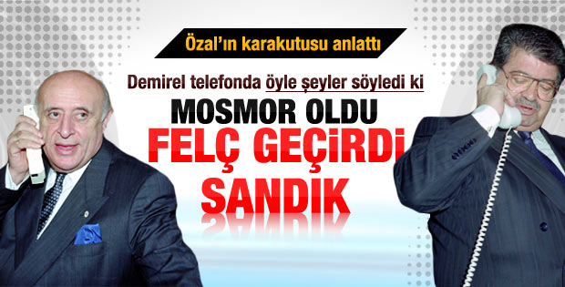 Turgut Özal'ı morartan Demirel diyaloğu