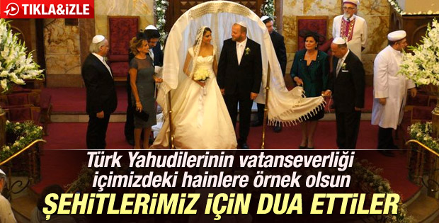 Yahudi vatandaşlardan şehitler ve Erdoğan için dua - İzle