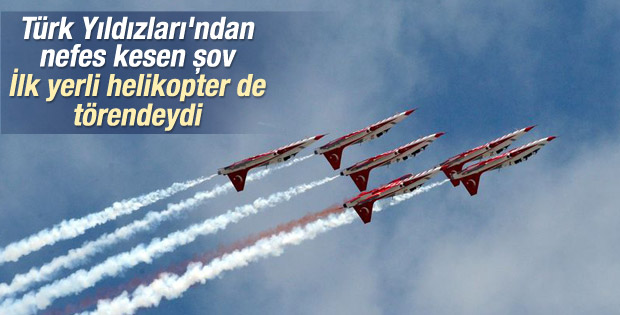 Türk Yıldızları'ndan nefes kesen şov İZLE