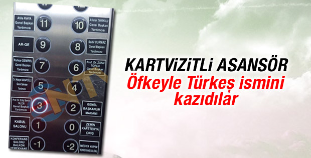 Tuğrul Türkeş'in ismi MHP asansöründen silindi