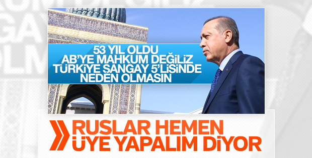 Rus politikacıdan ŞİO'ya Türkiye önerisi
