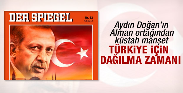 Alman Der Spiegel Dergisi’nden küstah manşet