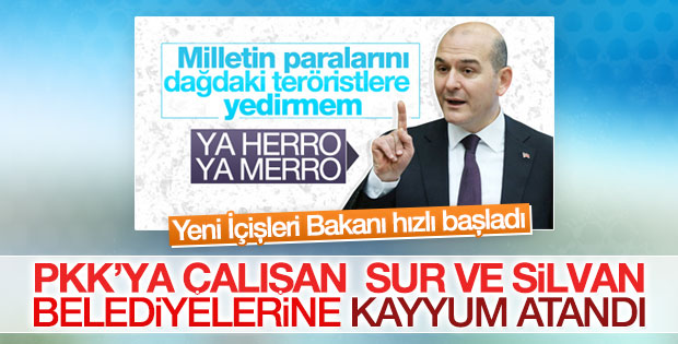 Sur ve Silvan belediyelerine kayyum