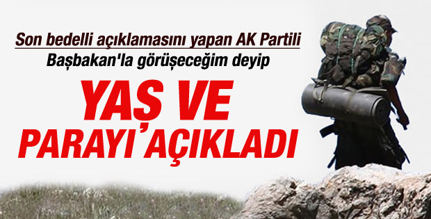 Bedelli askerliğe Numan Kurtulmuş desteği