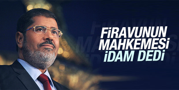 Mursi'nin idam cezası onandı