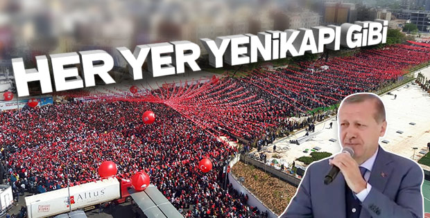 Cumhurbaşkanı Erdoğan Şanlıurfa'da