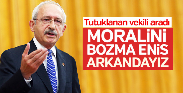 Kılıçdaroğlu Berberoğlu'yla görüştü