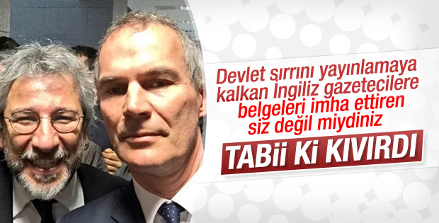 İngiliz konsolosa Türkçe ve İngilizce tepkiler